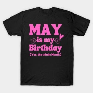 May Birthday T-Shirt